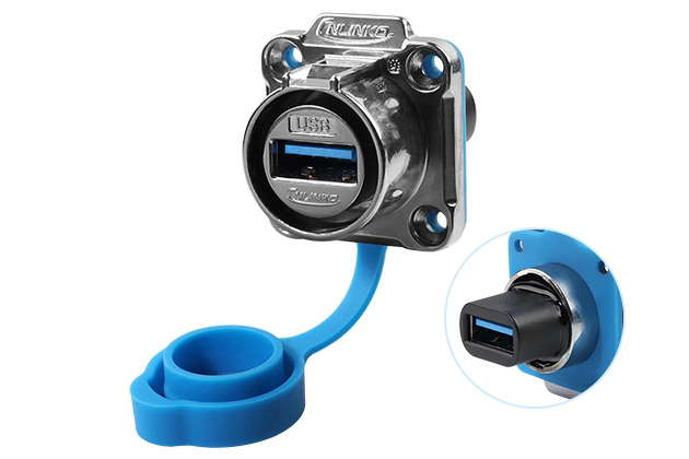 USB3.0四孔