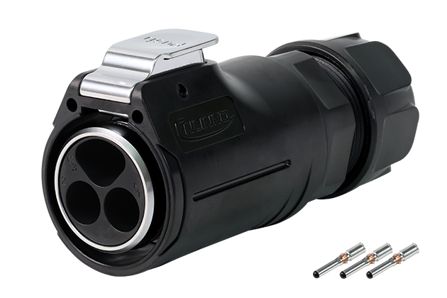 LP32型3芯公插头塑胶