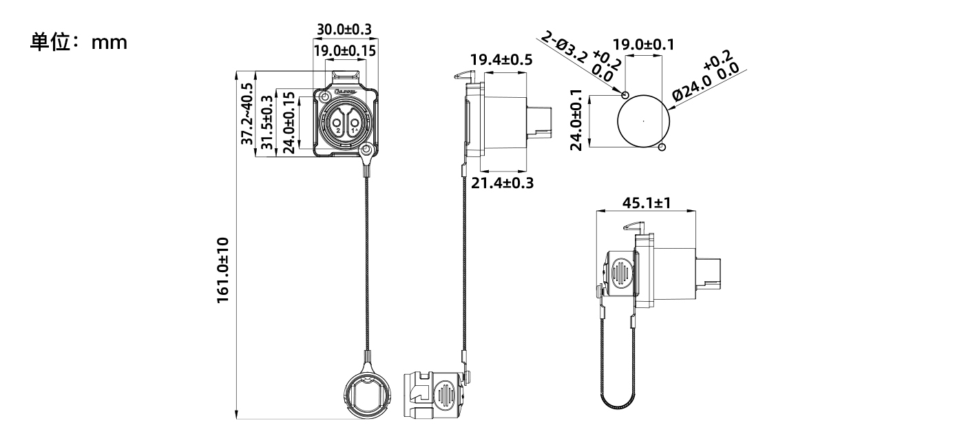 BD24分体式连接器